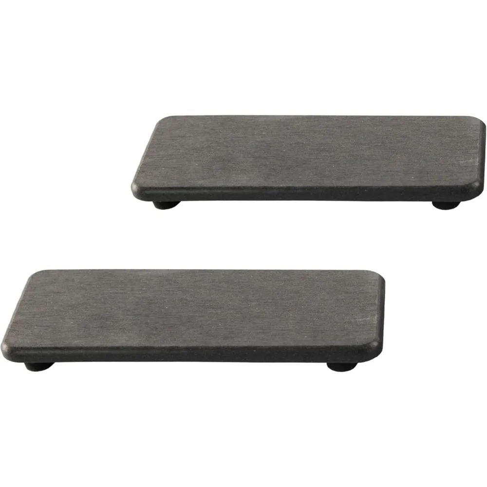 

2-Pack Absorbent Stone Tray, Kitchen/Bathroom Sink Soap Dish, Diatomaceous Earth Tray