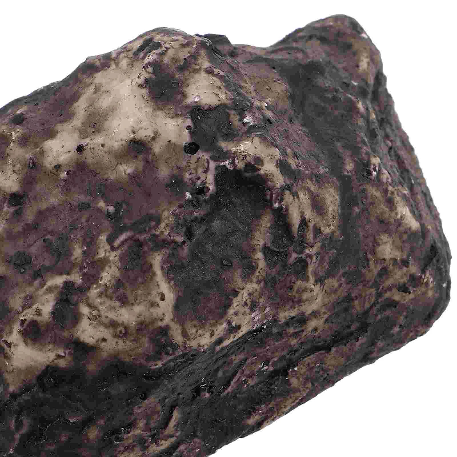 3 Pcs 구획 상자 돌 보관 케이스 외부 어린이를위한 휴대용 숨기기 장치