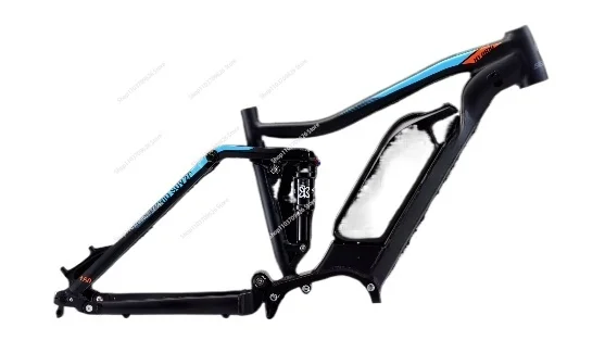 Mountain Bike Frame AM  27.5 29er MTB DH  Aluminum alloy Hybrid Bike  Rear Shock 150mm E-bike Motor 1000W