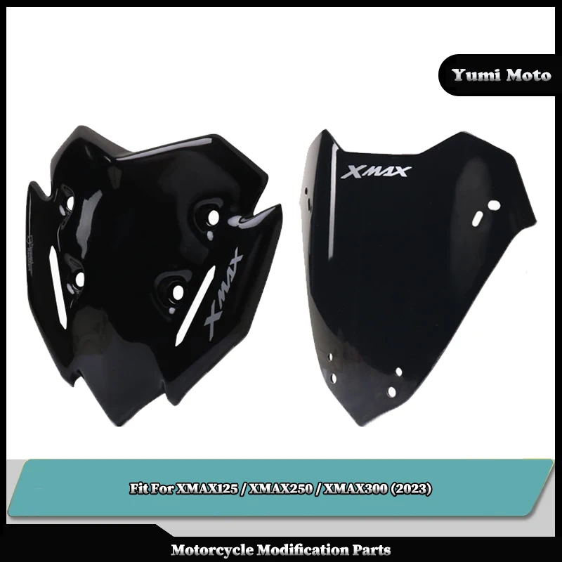 

Fit For YAMAHA XMAX125 XMA250 XMAX300 X-MAX 2023 Motorcycle Front Windshield Fairing Windscreen Baffle Wind Deflectors