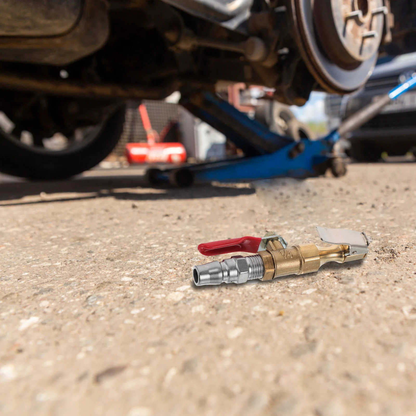 

Quick Car Tire Air Chuck Inflator Agricultural Vehicles Golden Locking Dust Blower Reliable Quality