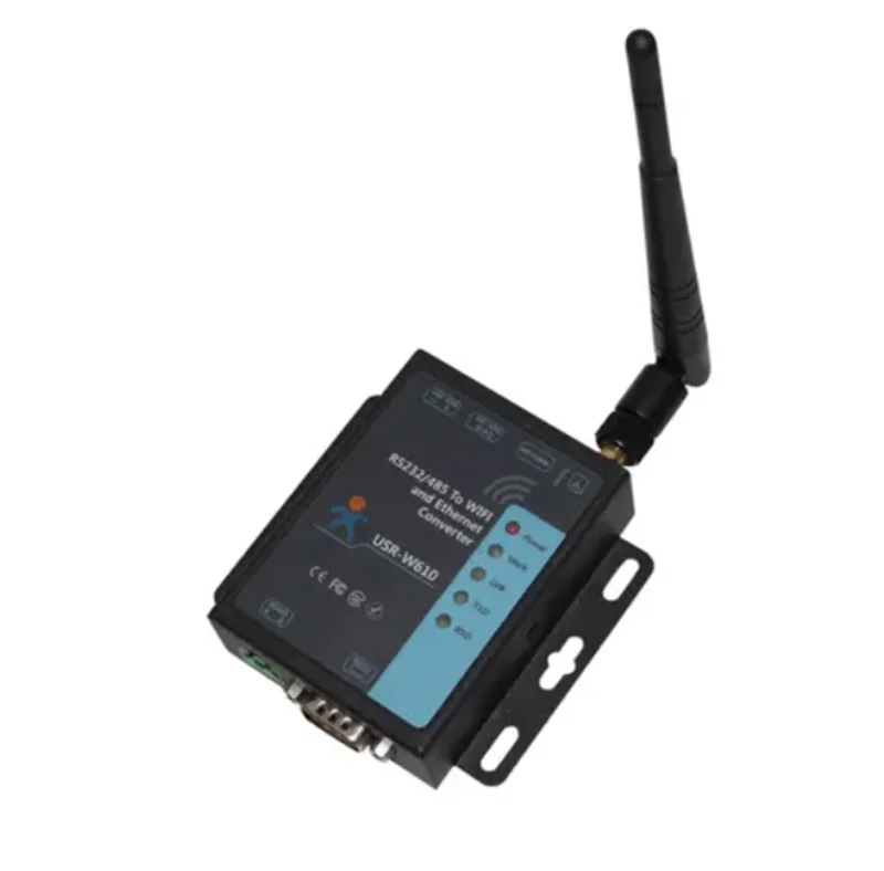 USR-W610 Seriële Naar Wifi Ethernet Draadloze Converter Rs232 Rs485 Seriële Server