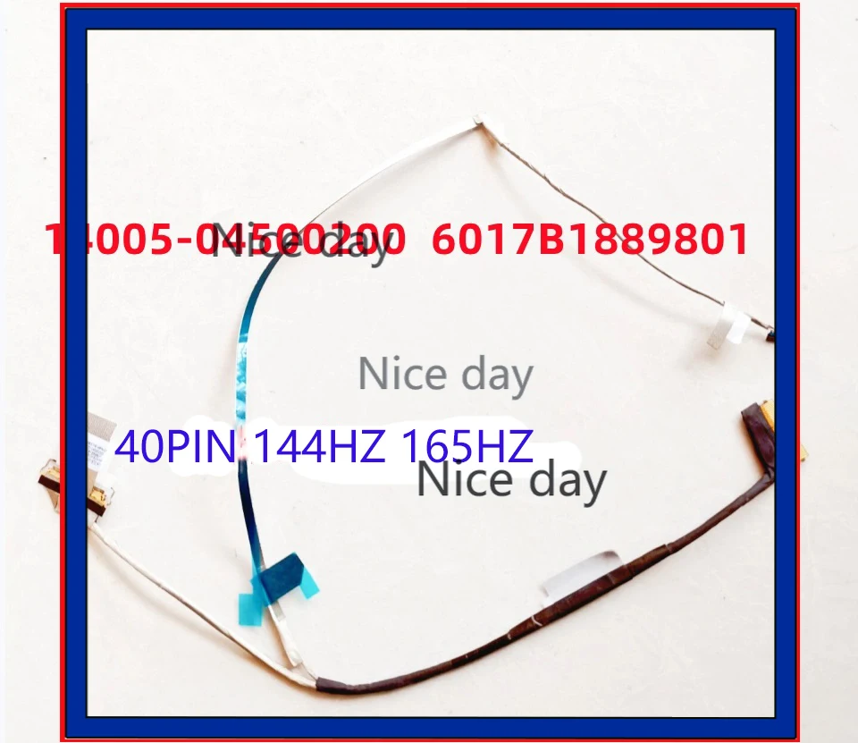 New Laptop LCD Cable For Asus 3 4 FA507R FX507Z FA507XQ 144HZ 165HZ 14005-04500200 6017B188980