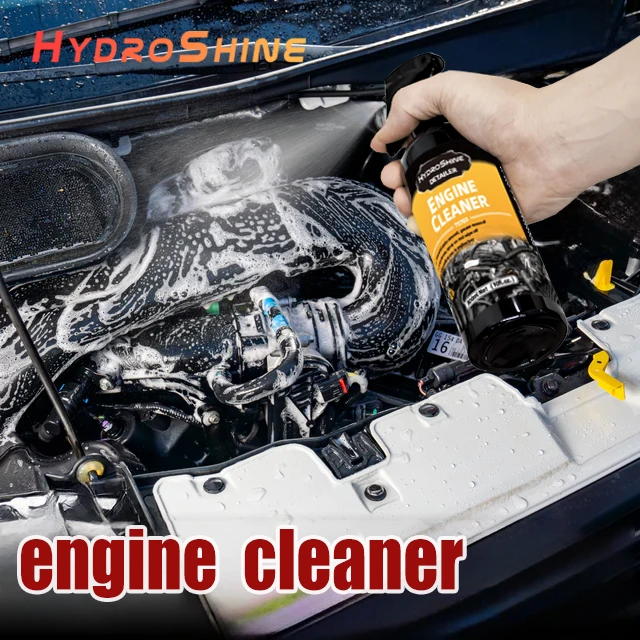 Очиститель отсеков двигателя в гидросине, мощная дезактивация для автомобиля, инструмент для очистки отсека двигателя, спрей для очистки тяжелой масляной пыли