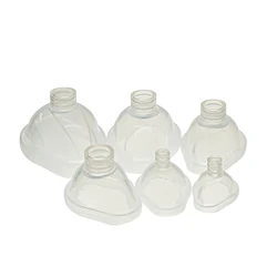 Reusable Medical Silicone Anesthesia Mask Anesthesia Breathing Face Mask For Clinic 1Pc/5Pcs/6Pcs Veterinary Supplies