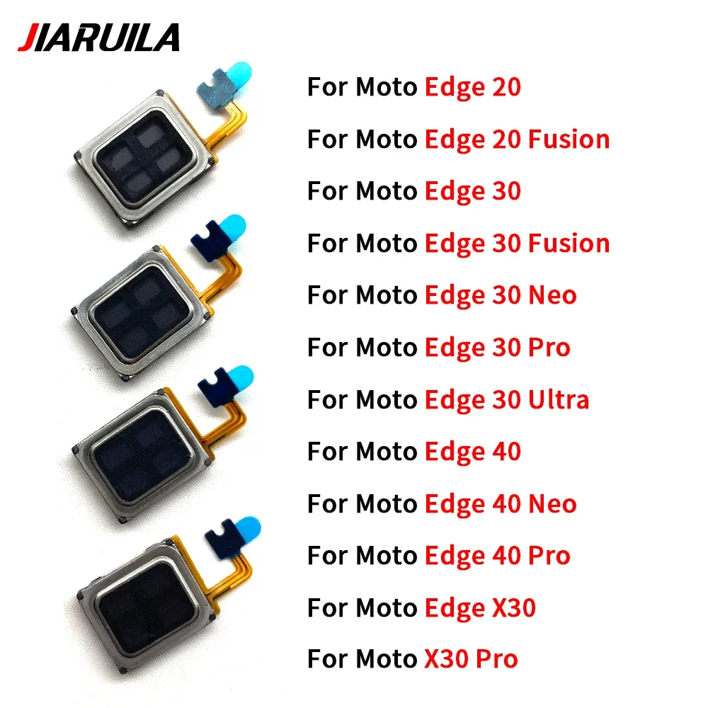 10 piezas de altavoz de auricular con sensor de proximidad superior para teléfono, nuevo, para Motorola Moto Edge 20 30 40 50 Neo Fusion Pro Ultra