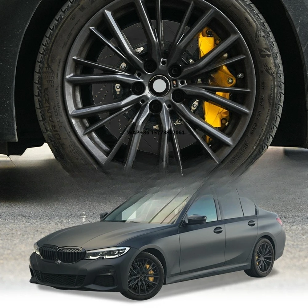 

P60NS 6 Piston Brake Caliper 355x28mm Iron Disc Front Big Brake Kit for E36 E46 E60 F30 E90 E92 G20 R18 R19 Wheel