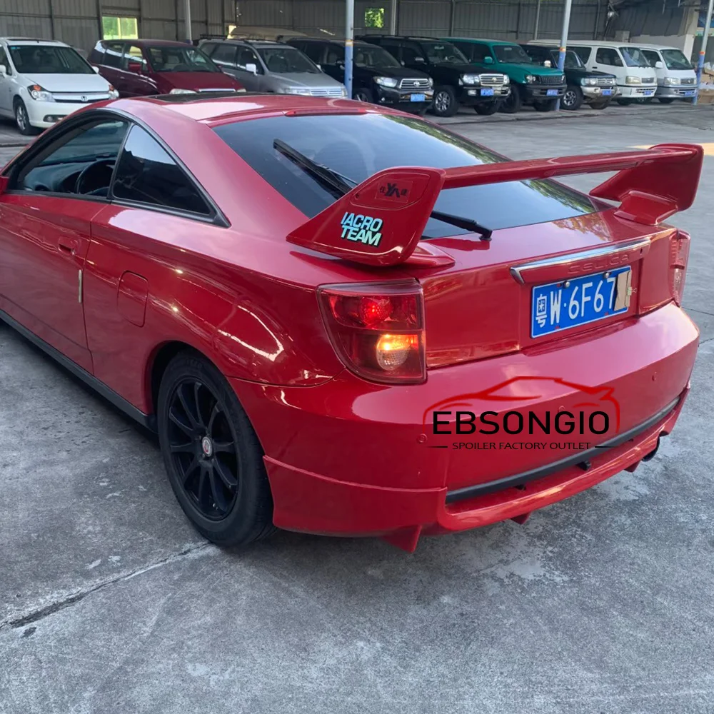 Spoiler Wing For Toyota Celica 2000 - 2005 TRD Factory Style W/LED PAINTED High Quality ABS Plastic Car Boot Wing Lip Exterior - view 6