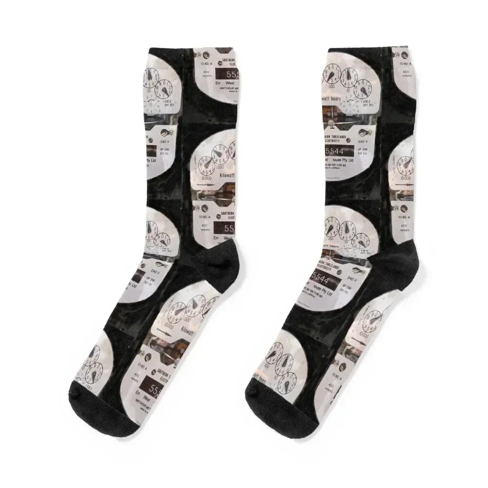 

Older style Australian Electricity meter Socks golf fashionable Stockings compression Girl'S Socks Men's