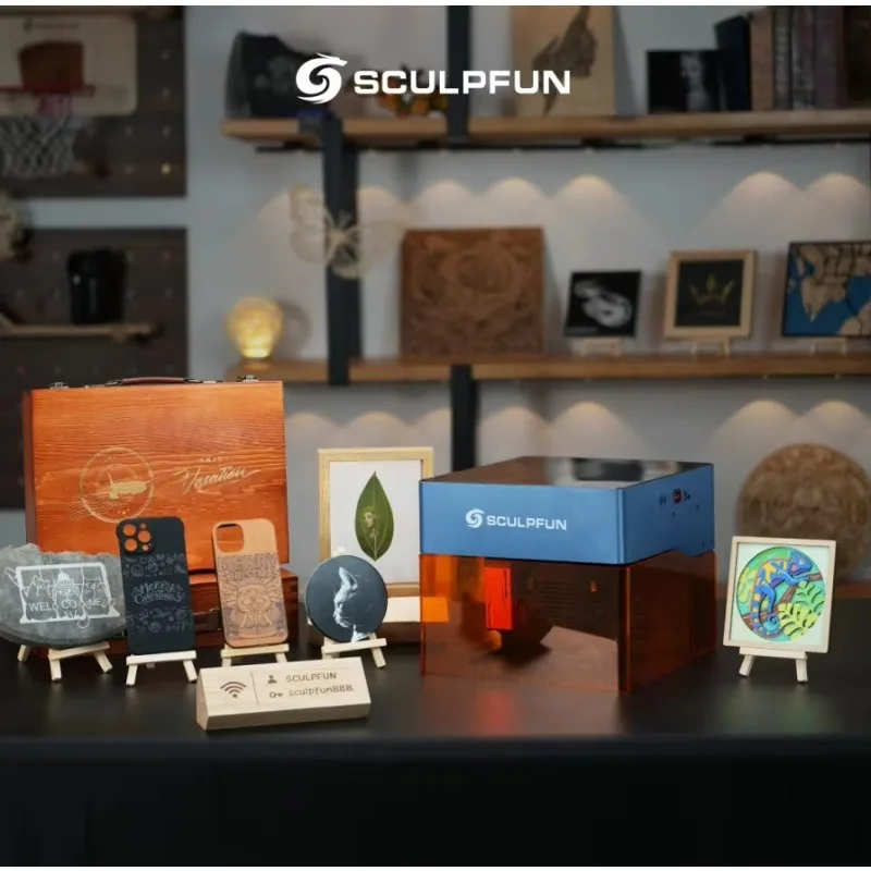 آلة صغيرة De Gravure المحمولة باستخدام الحاسب الآلي متعددة آلات النقش بالليزر للمعادن الخشبية