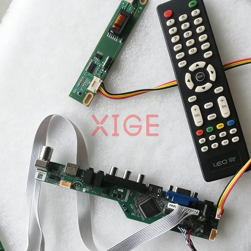 

For CLAA141WB03 CLAA141WB02 M141NWW1 CLAA141WB05 Matrix Drive Board DIY Kit 1280*800 HDMI+VGA+AV+USB 1-CCFL 1280x800 LVDS 30-Pin