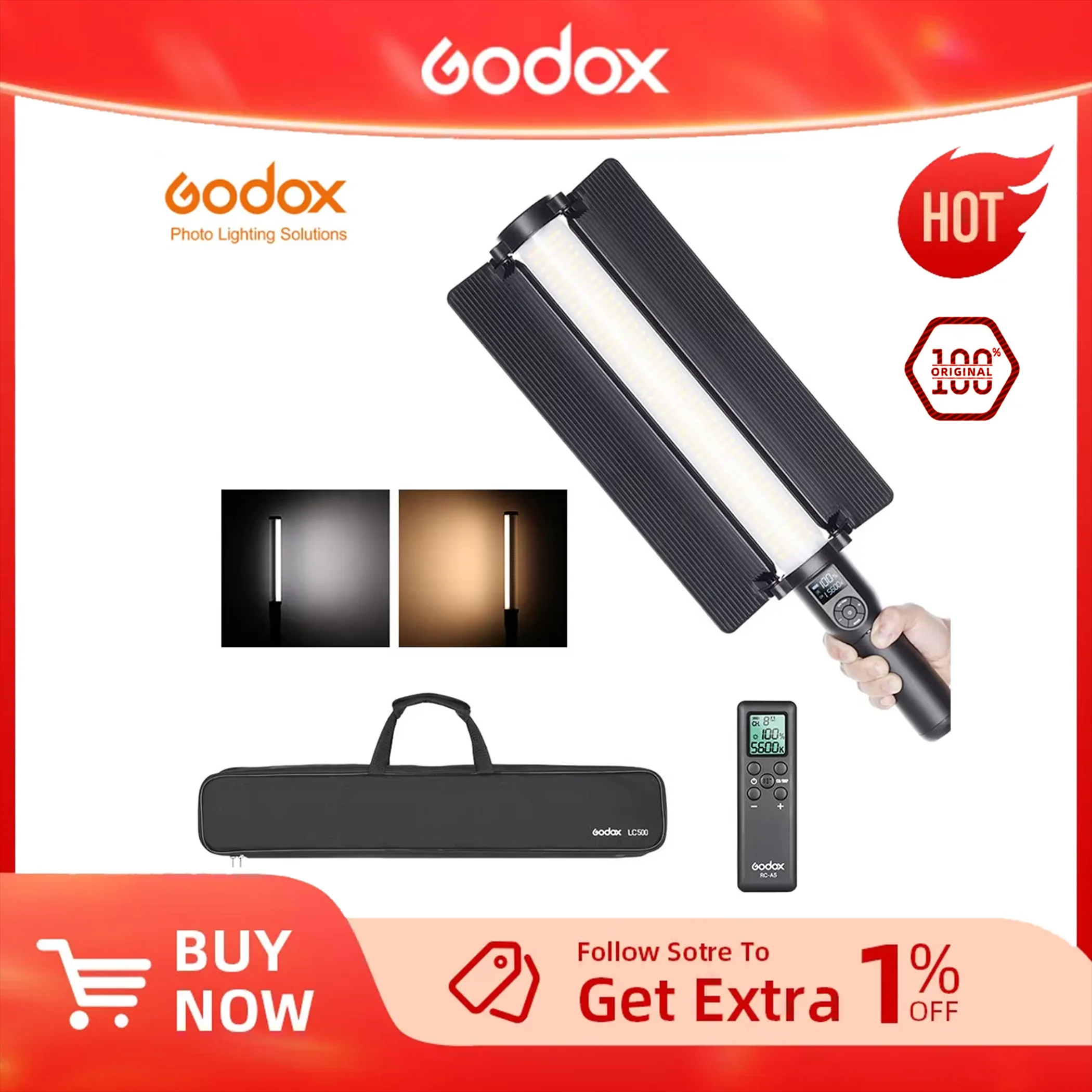 Godox LC500 Adjusta…