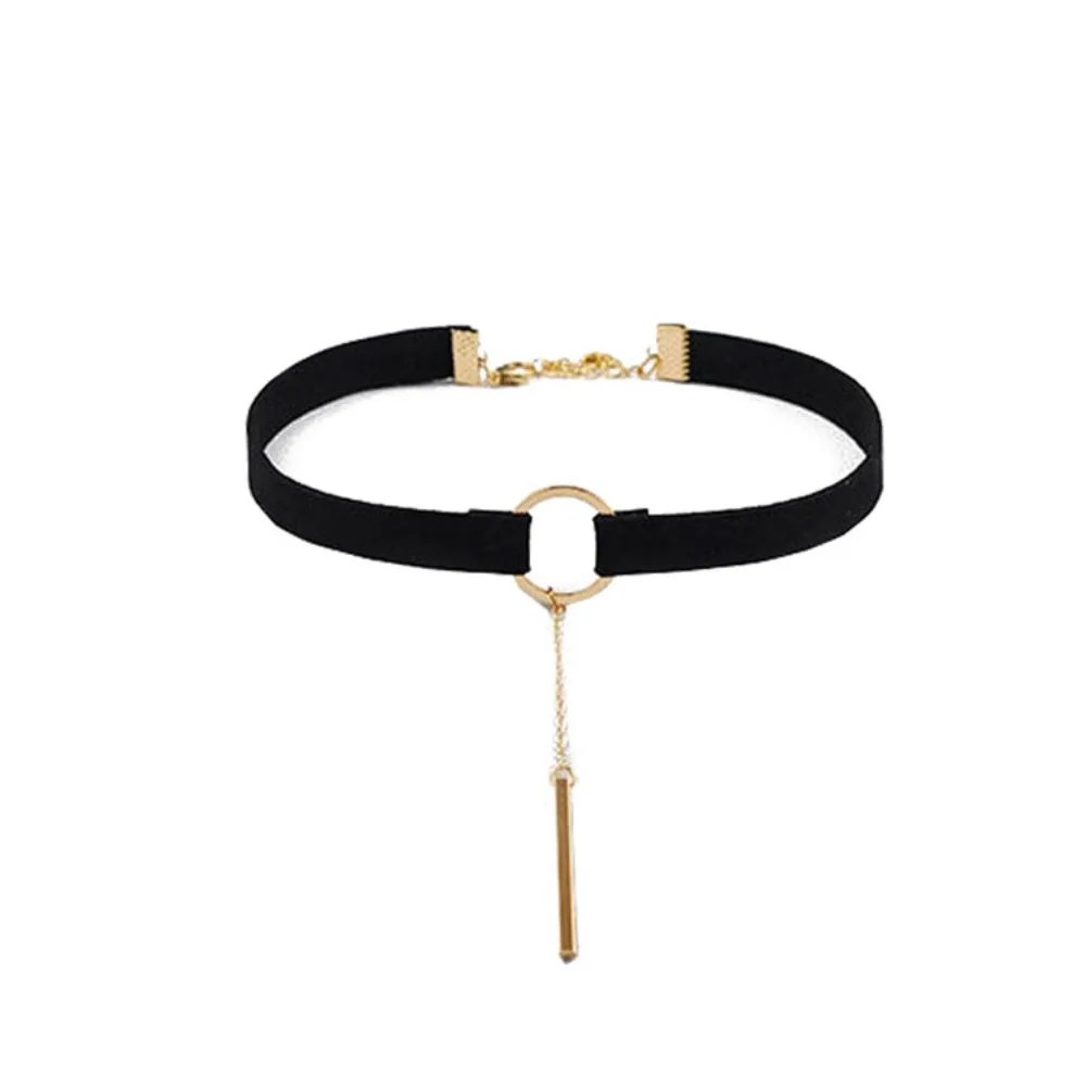 Fashion Black Choker Lace Punk Style Personalized Clavicular Chain Beautiful Elegant Lace Collar Gift