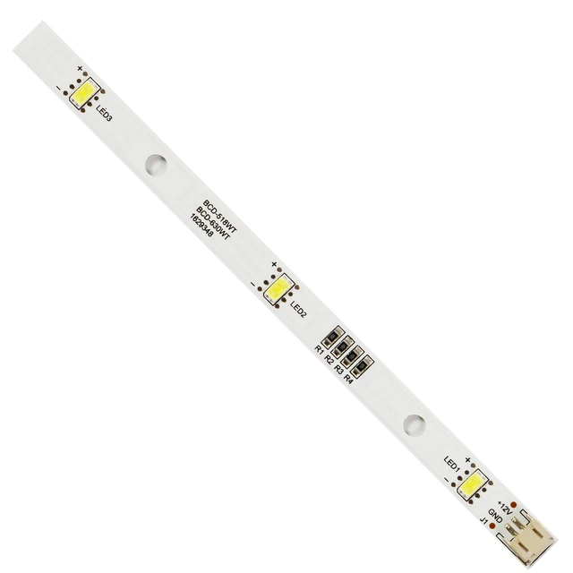 Listwa świetlna LED do lodówki z zamrażarką dla RONGSHENG/HISENSE E 349766   MDDZ-162A 1629348   DC12V 2W HCDM415LC