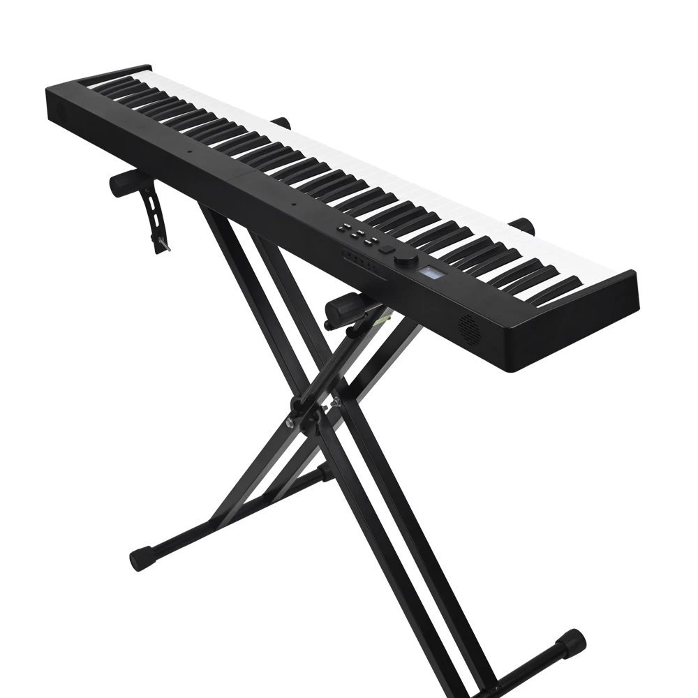 

Portable Foldable 88 Keys Electronic Organ Rechargeable Digital Foldable Piano Keyboard Instruments