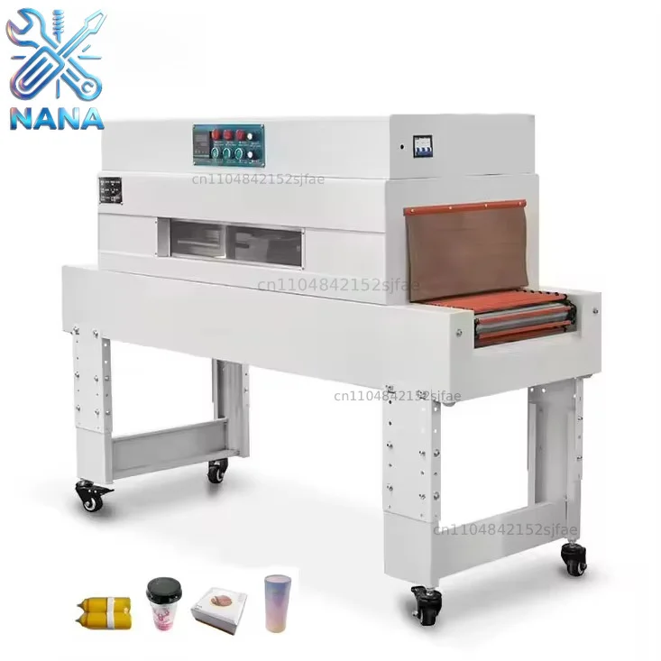 1224 Heat Shrink Wrapper Machine Publisher Book Heat Shrink Wrapping Packing Machine With 220v Shrink Tunnel