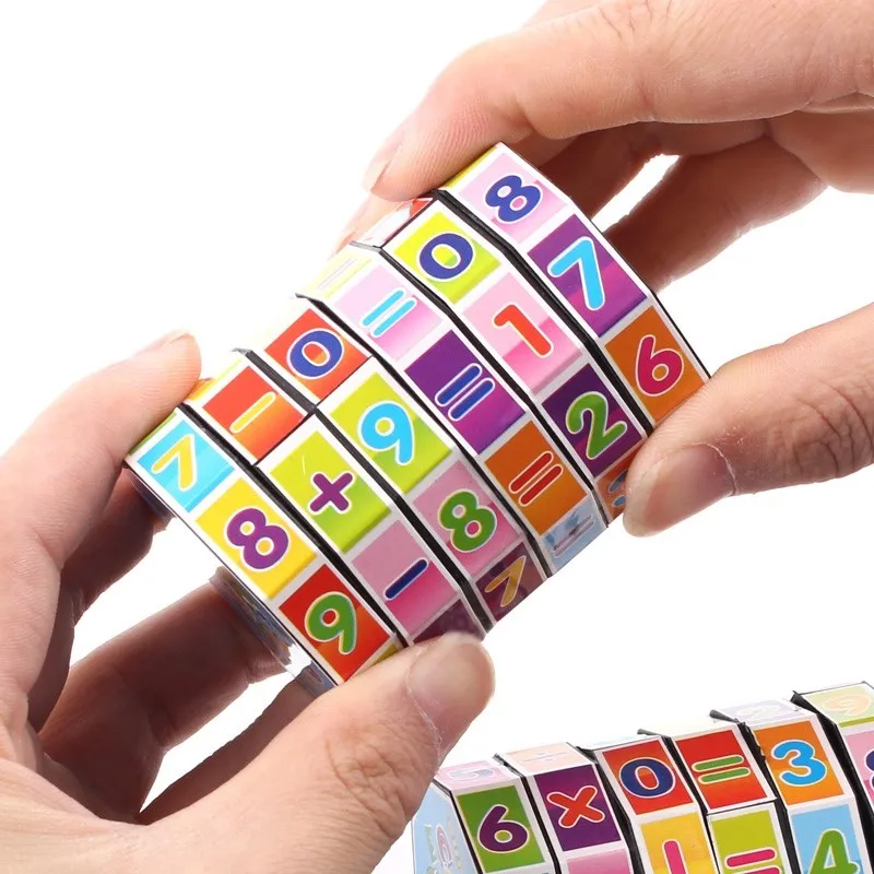 Puzzle Cube for Kids, Math Teaching Aids, Children Education, Learning, 1Pc