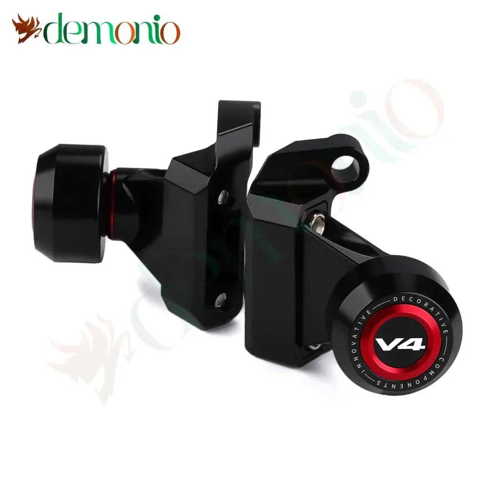 オートバイアクセサリードゥカティパニガーレ V4 SP V4 スーパーレッジェーラパニガーレ V4 V4S フレームスライダーフェアリングガードクラッシュパッドプロテクター