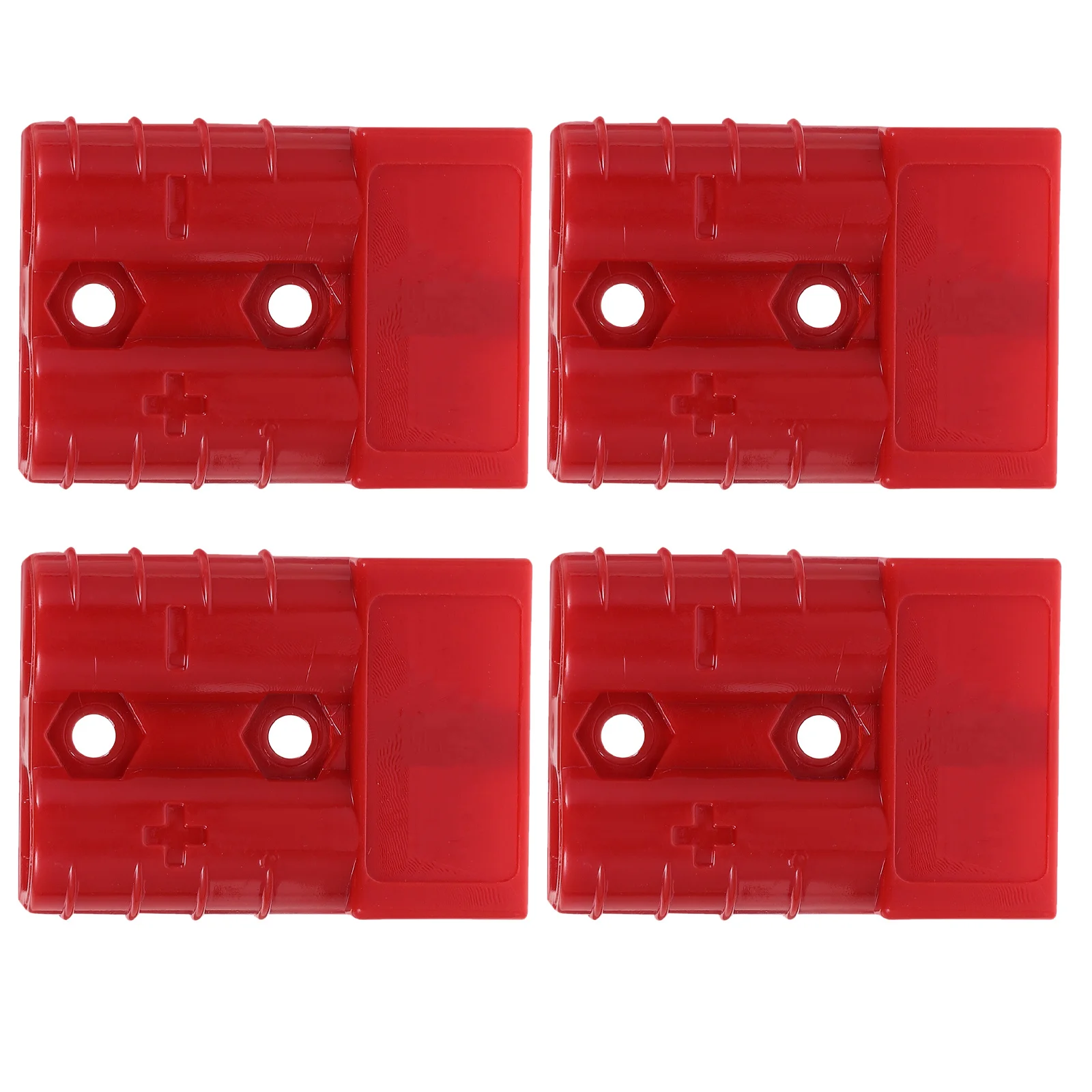 

4pcs 50A 600V Power Connector Red Terminal Plug For Truck Electric Car Wire Harness 2-Pole Plastic Quick Connect