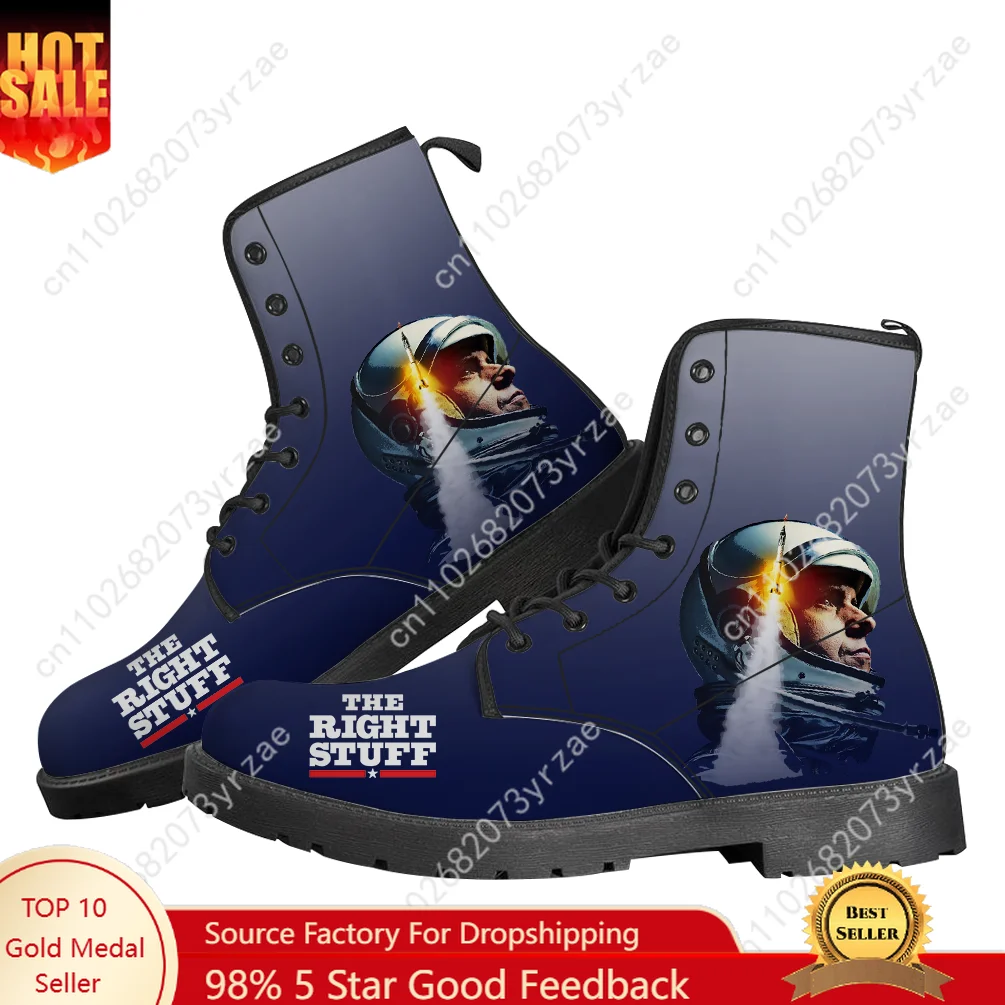 

The Right Stuff Boot Mens Womens Teenager Casual Boot Outdoor High Quality Casual Lightweight Fashion Pattern Customized Shoes