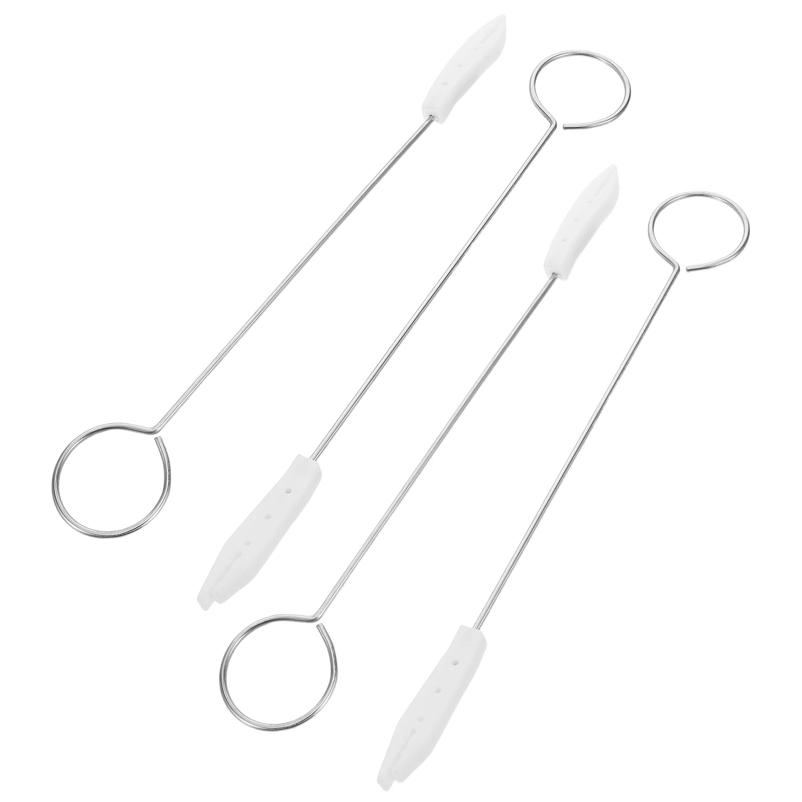 

4 Pcs Piano Tuning Tool Lever Tools for Treble Mute Kit High Voice Equipment White