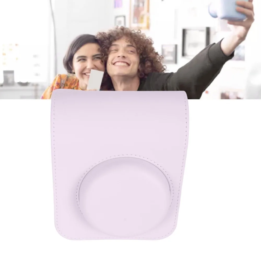 PU Leather Camera Case Soft Lining Interior Case Only Protective Camera Cover Bag for Fuji Instax Mini 12