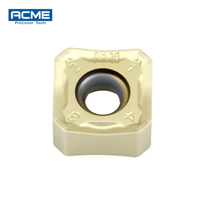 CNC Indexable Square Face Milling Insert SNMX1206ANN-MM PVD Coated High-Precision OEM Customizable