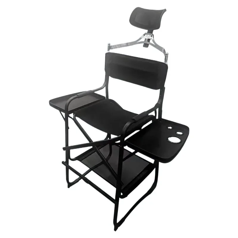 Outdoor Multifunctional  Metal Fishing Chair Director Folding Makeup Leisure Camping Beach Bar