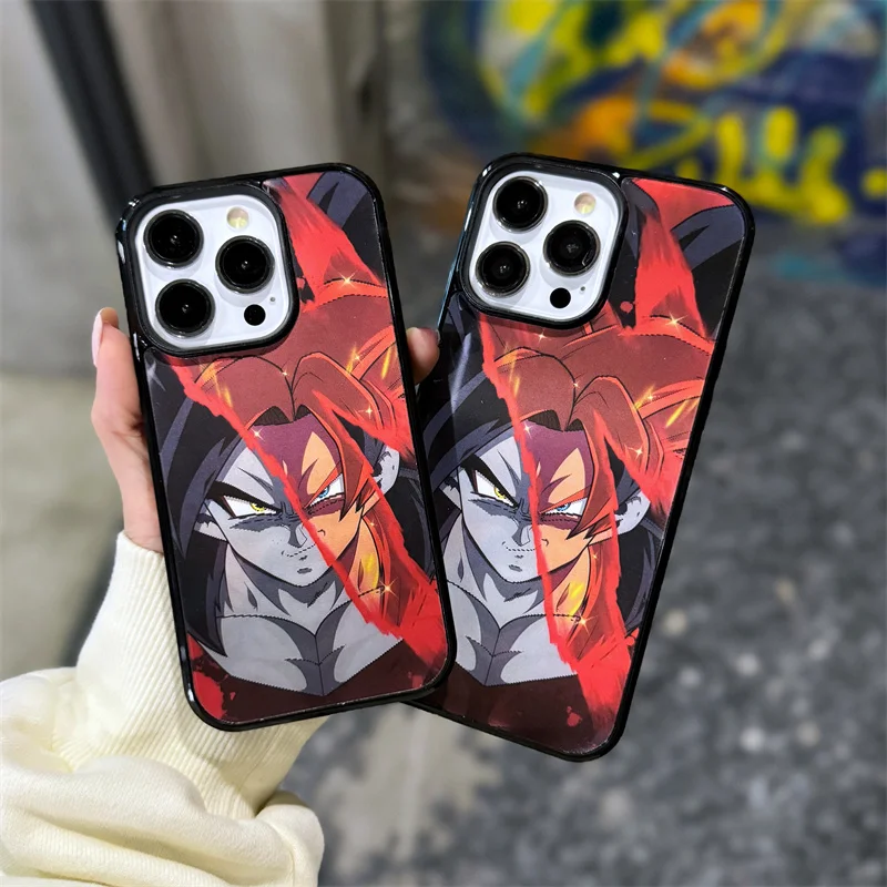 3D Anime Dragon Ball Z For Magsafe Original Magnetic Cases For iPhone 16 15 14 13 12 Pro Max Wireless Charge Cover Accessory