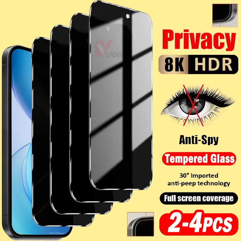 2-4Pcs Privacy Glass For Oppo Reno16 15 Pro Max Anti-spy Screen Protector For OPPO Reno 15Pro mini 16FS 15F 16C 15C Film