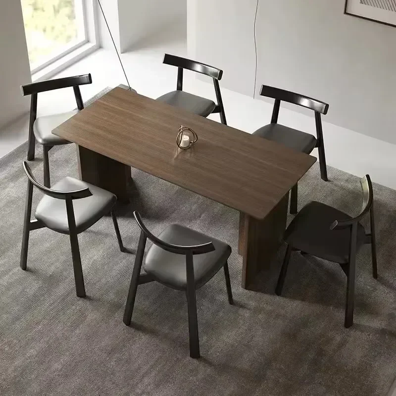 Folding Chairs Living Room Rooms Wood Dining Chair Chaise Design Nordic Furniture Salle Ergonomic Minimalist Kitchen Armchair image 4