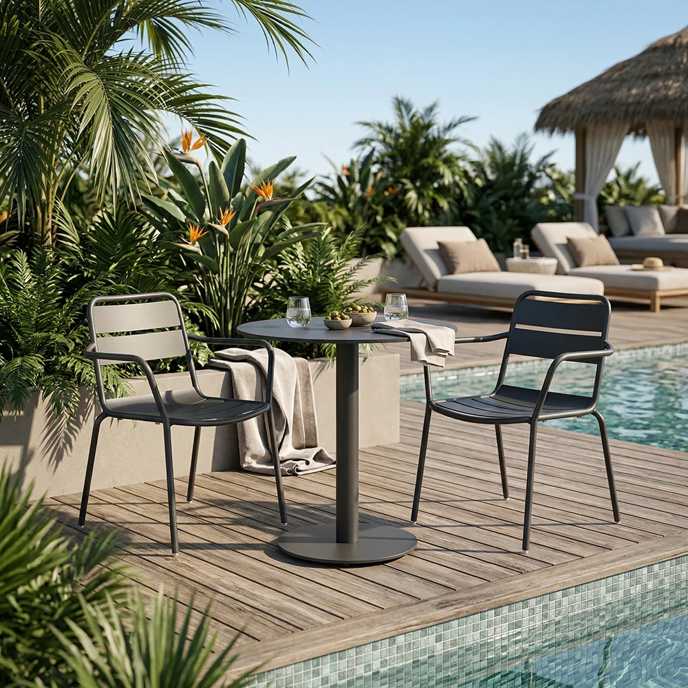 Inclusief fauteuil, zijstoel,  - Outdoor Furniture Metal Chairs recensie en prijs