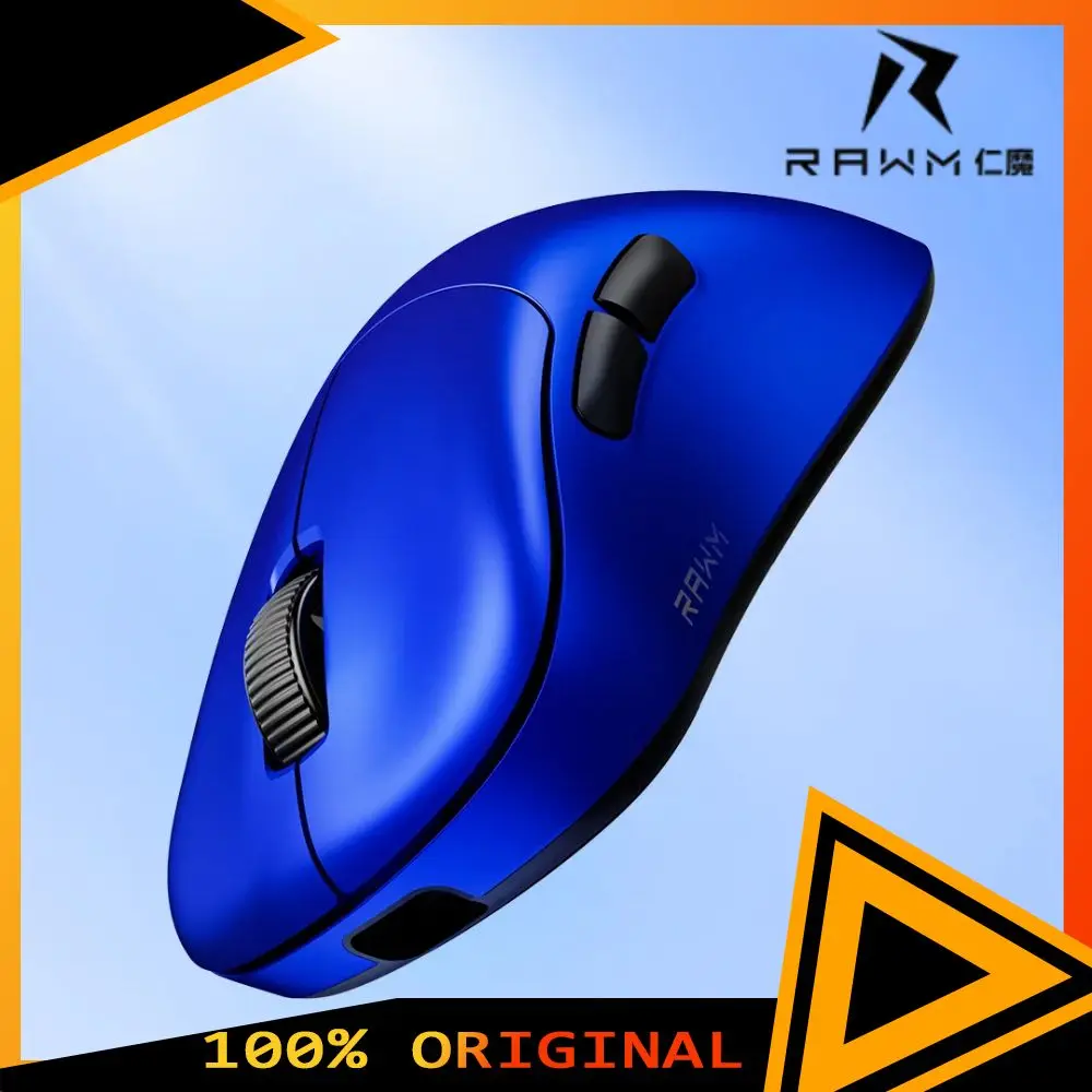 

Rawm Er21Pro Mouse 2-Mode Wired 2.4g 8k Polling Rate Paw3950 Sensor Nordic52840 Lightweight 49g Ergonomic Gaming Mice Gifts