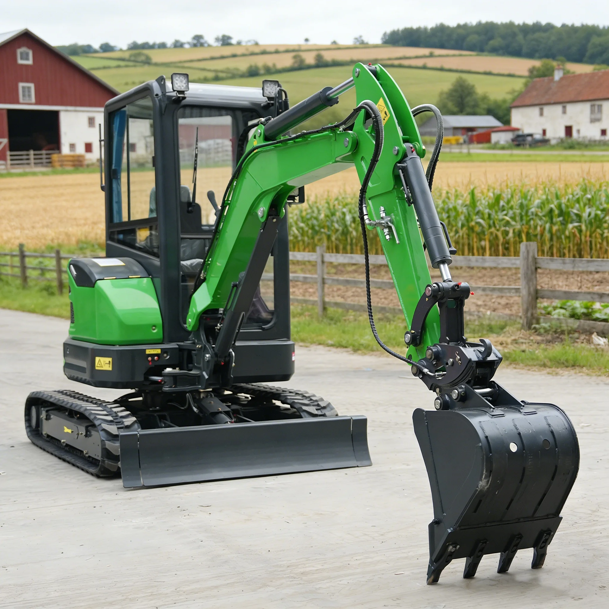 

Free Shipping Mini Excavator 3 Ton Agriculture Euro 5 CE EPA Engine Diesel Excavator Cheap Farm Crawler Small Digger Customized