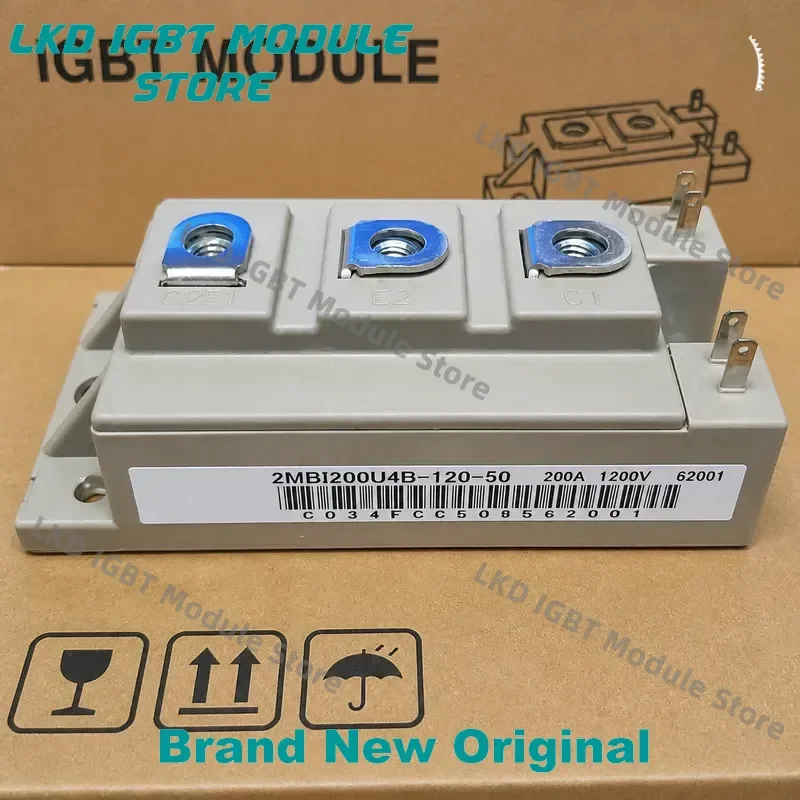 for 2MBI150U4B120-50 for 2MBI200U4B120-50 IGBT Module Power Semiconductor Transistor Inverter Rectifier High Voltage Current
