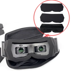 1Set Digital Glasses Black Face Mask Sponge Eye Pad Patch Magic Sticker Replacement Kit for RC Model Airplane Orqa FPV.One Pilot