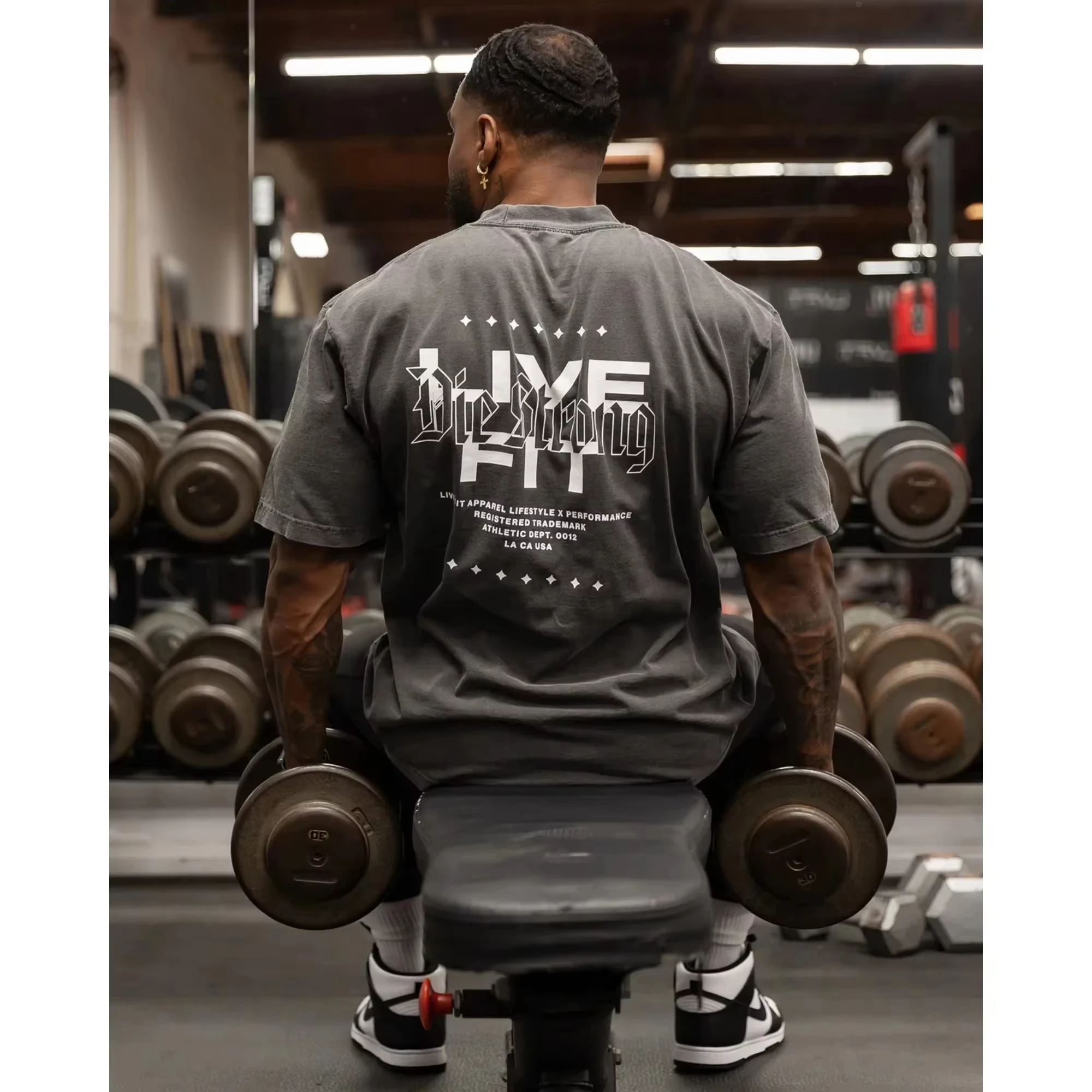 

Summer T-shirt Men's Fitness Sports Shirt Men's Running Shirt Short Sleeve Training T-shirt Men's Sports T-shirt