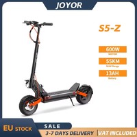 E-Scooter JOYOR S5-Z Adult 600W Motor 48V 13Ah Battery Escooter 25km/h Speed 55km Range 10'' Tires Foldable Electric Scooter