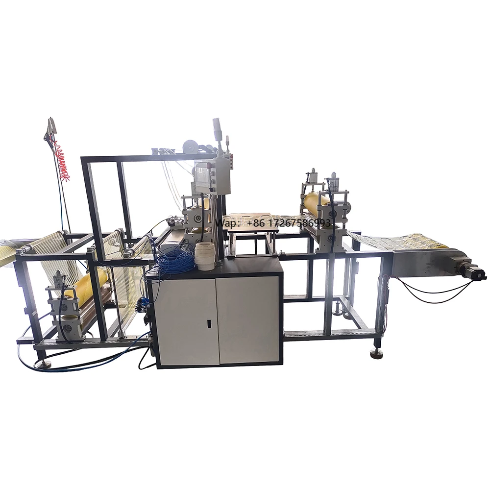 Máquina de piso radiante de piso radiante totalmente automática com motor central e componentes de engrenagem