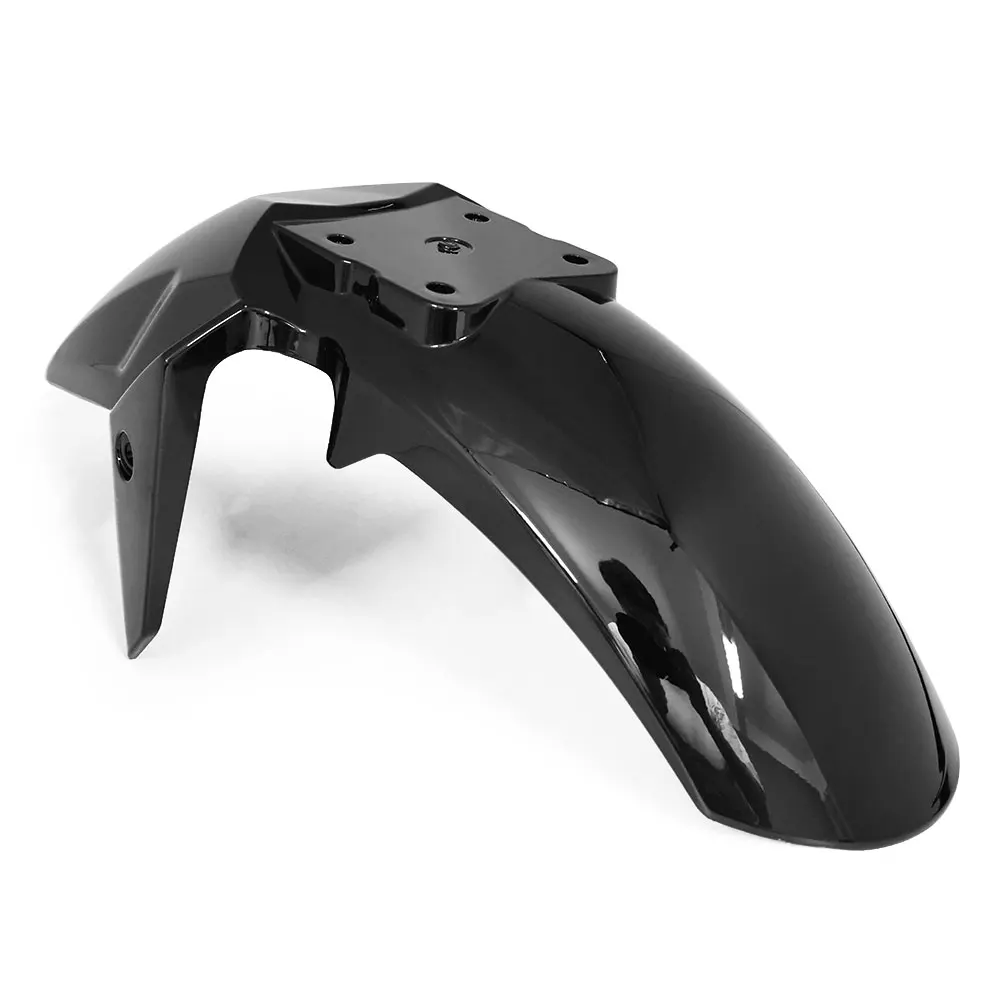 For Suzuki GSX250 GSX 250 GSX250R 2017-2026 Motorcycle Front Mudguard Carbon Fiber Fit on GSX-250R 17-26 Glossy Black Fender view 4
