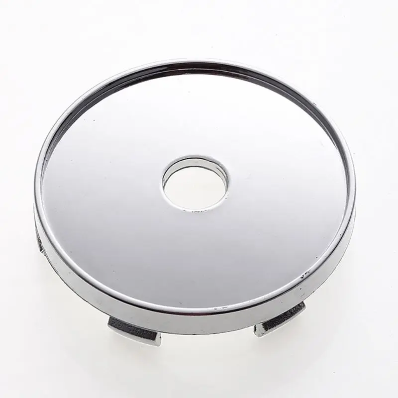 4pcs 60mm Car Vehicle Wheel Hub Center Cap Cover New ABS Silver Universal High Quality Exterior Car Accessories Replacement