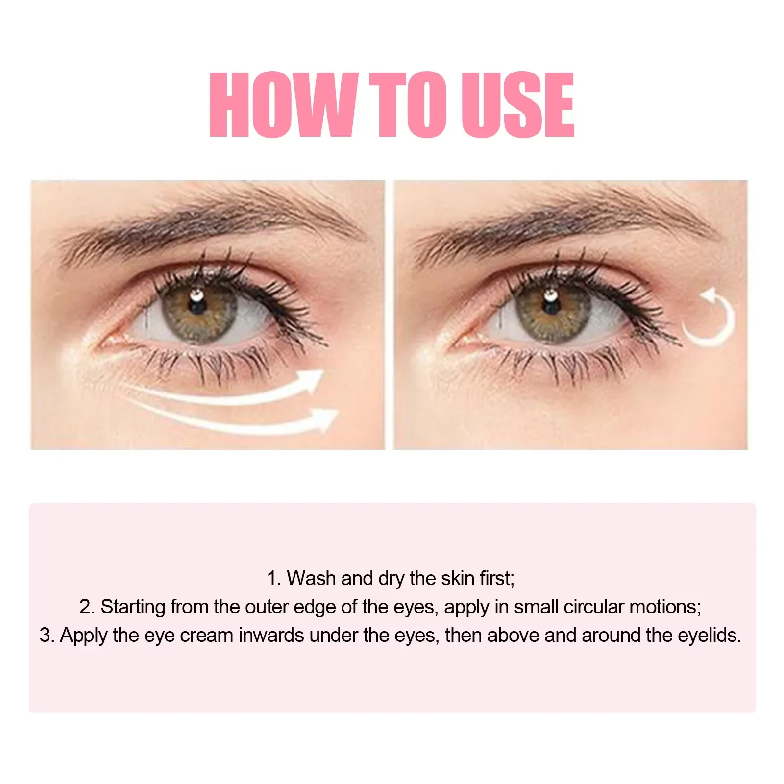 Fast Instant Eye Bag Removal Cream Collagen Removal Wrinkles Firming Skin Fade Fine Lines Brighten Dark Circle Remove Eye Care - view 6