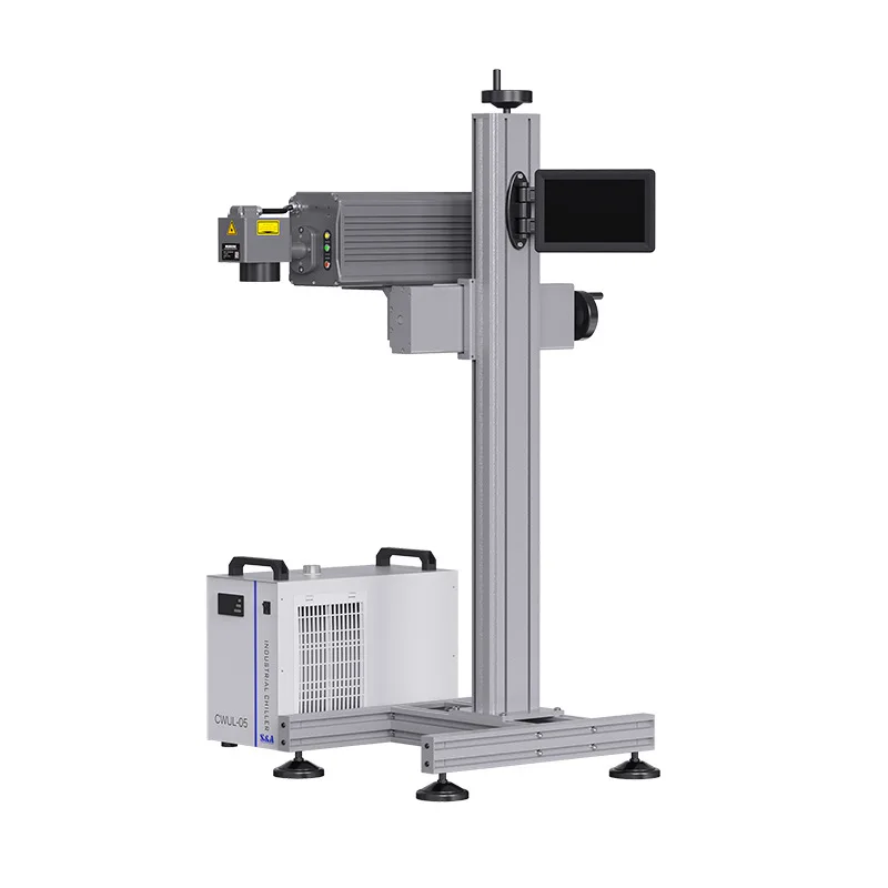 

Medicine box Aluminum foil bag Daily chemical products Date batch number Laser coding Automatic UV UV laser coding machine