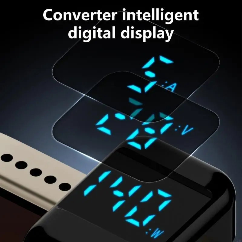 Bộ chuyển đổi USB C Độ bền cao của H7JF với màn hình kỹ thuật số, điện tích nhanh 140W, truyền dữ liệu 40Gbps dễ dàng phích cắm