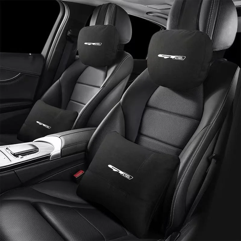 

Top Quality Car Headrest Neck Support Seat Soft Neck Pillow for Kia gt gtline Forte RIO STINGER Seltos K3 K4 K5 KX5 Accessories