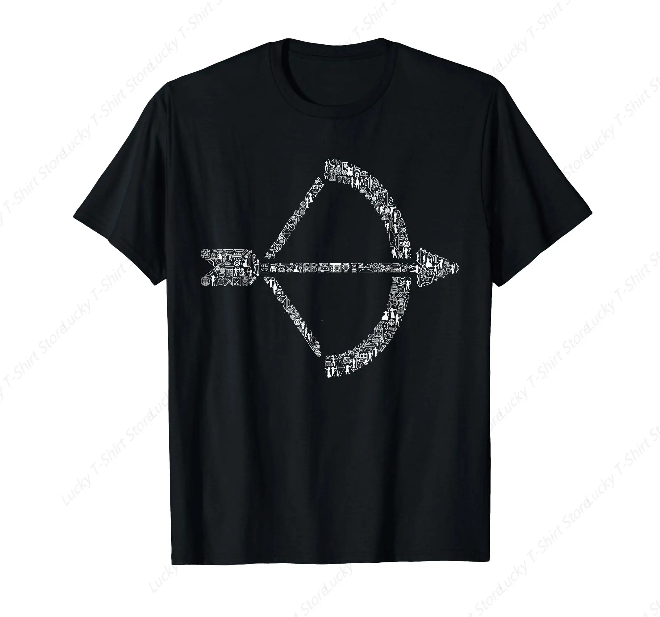 Archer Periodic Table Elements Bow Hunting Archery Vintage T-Shirt