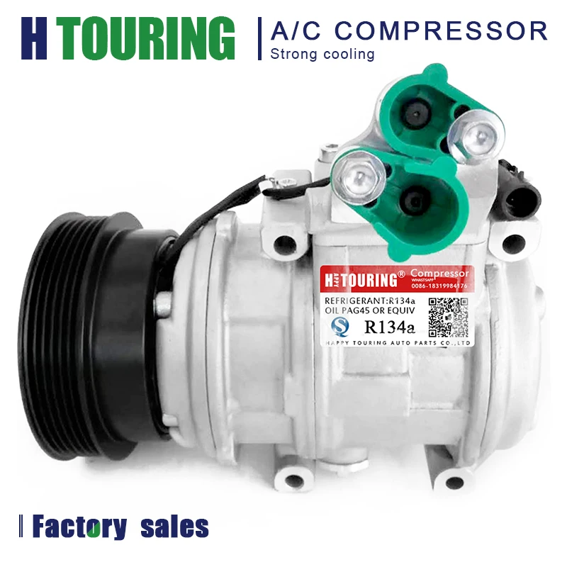 

AUTO CAR AC Air Conditioner Compressor For Great Wall Diesel 5 For Wingle Haval Compressor 8103200-K84 8103200K84 6pk