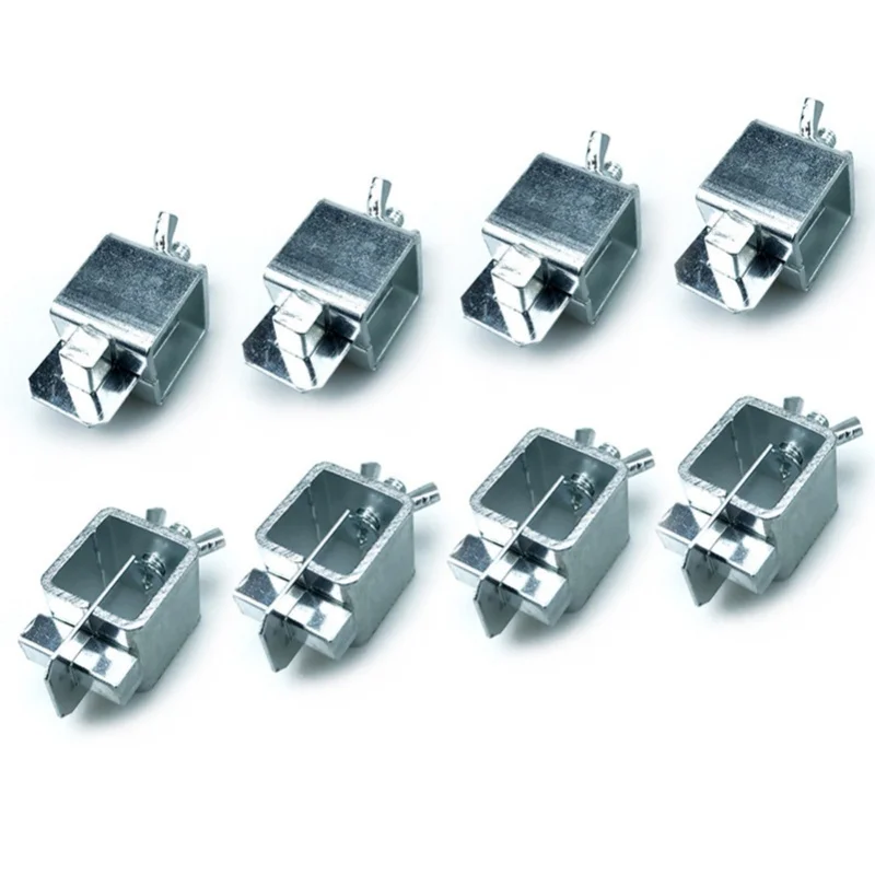 16Pcs Butt Welding Clamp Iron Welding Butterflies Clamp Align Locator For Sheet Metal Household Industrial Use