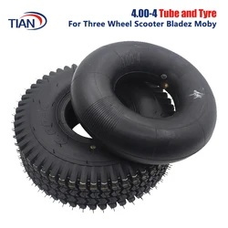 Three Wheel Scooter Tire 11 Inch 4.00-4 Heavy Duty Inner Tube Outer Tire Is Suitable for Motorcycle handcart tire replacement