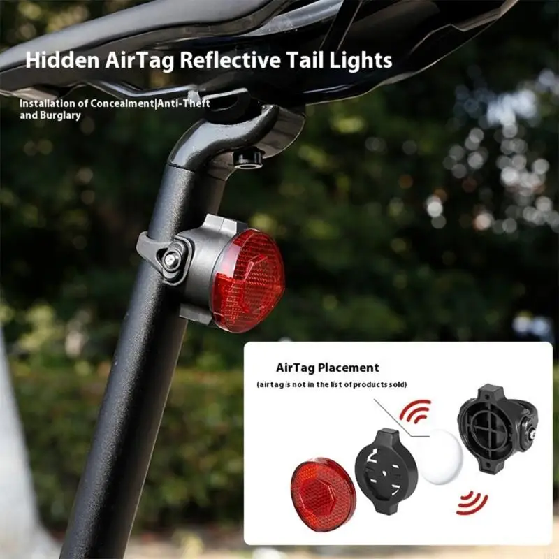 

Durability Nylons Bike Seatposts Safe Cycling Mount Hide Under Saddles W89F